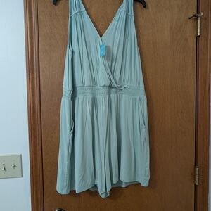 Maurices Mint Green Sleeveless Romper